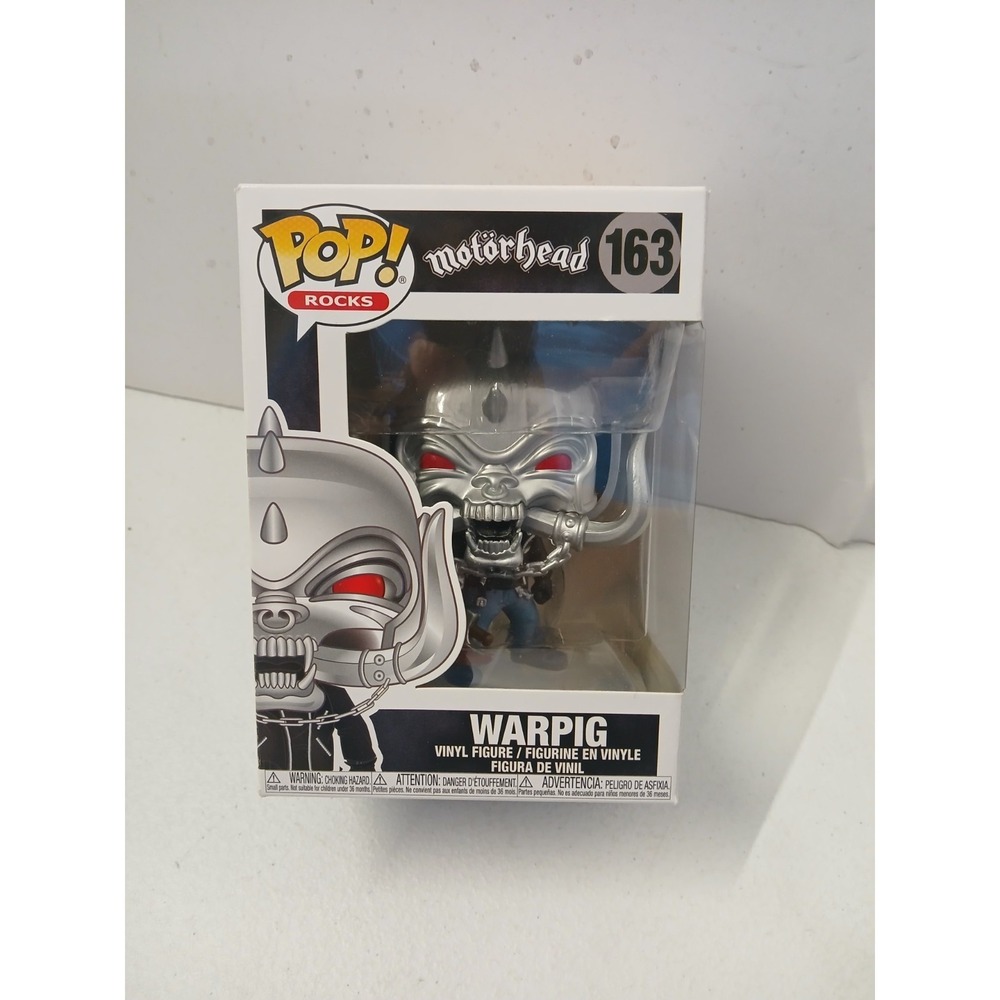 Funko Pop Warpig Motorhead #163 Metallic Vinyl Figure Collectible